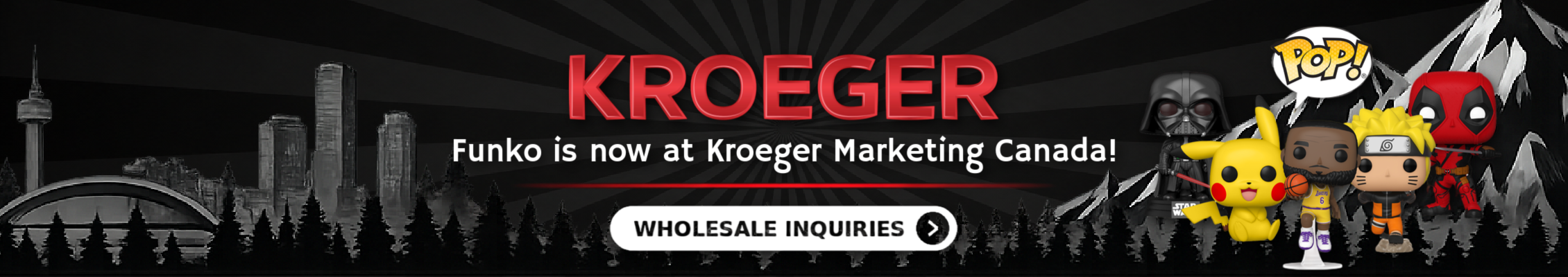 Kroeger wholesale banner